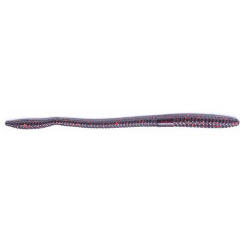 Load image into Gallery viewer, Zoom Trick Worms Black Red Glitter