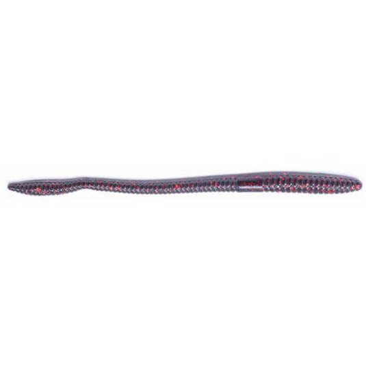 Zoom Trick Worms Black Red Glitter