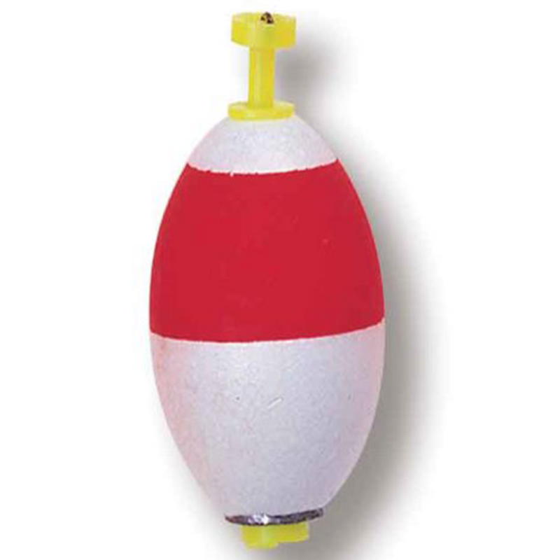 Load image into Gallery viewer, Betts Billy Boy Foam Oval Bobbers - Red and White