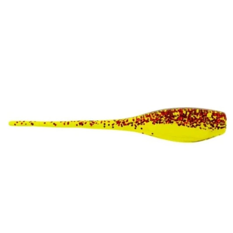 Load image into Gallery viewer, Bobby Garland Baby Shad - Chartreuse Red Glitter
