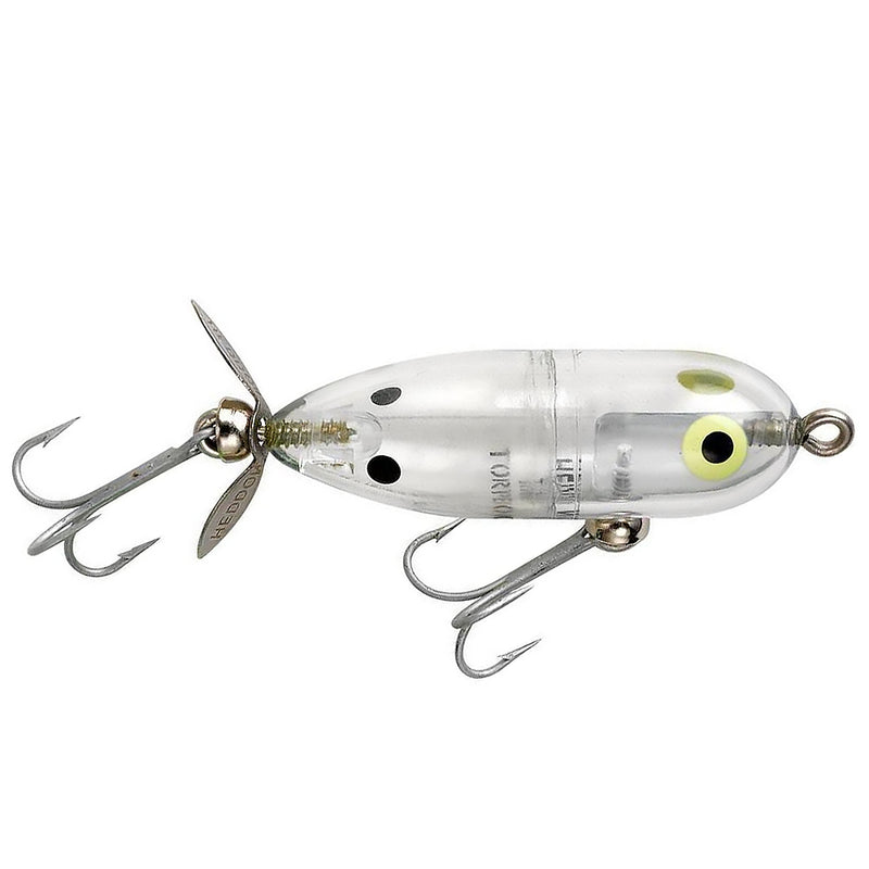 Load image into Gallery viewer, Heddon Lures Tiny Torpedo Topwater Lure Clear