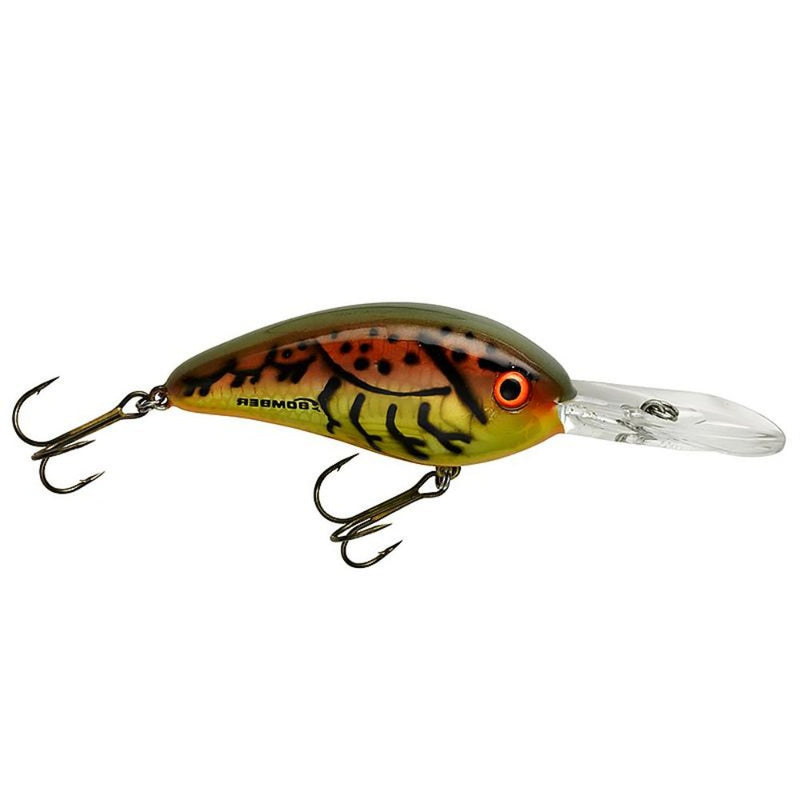 Load image into Gallery viewer, Bomber Lures Fat Free Shad Jr. BD6F Crankbait - Dance Crawfish