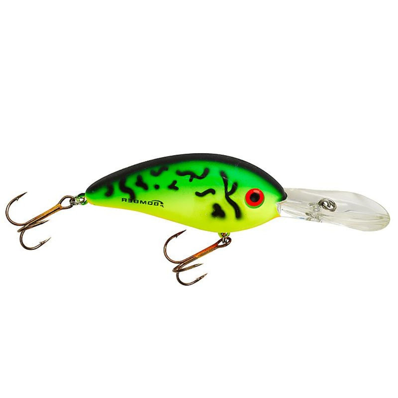 Load image into Gallery viewer, Bomber Lures Fat Free Shad Jr. BD6F Crankbait - Dance Fire Tiger