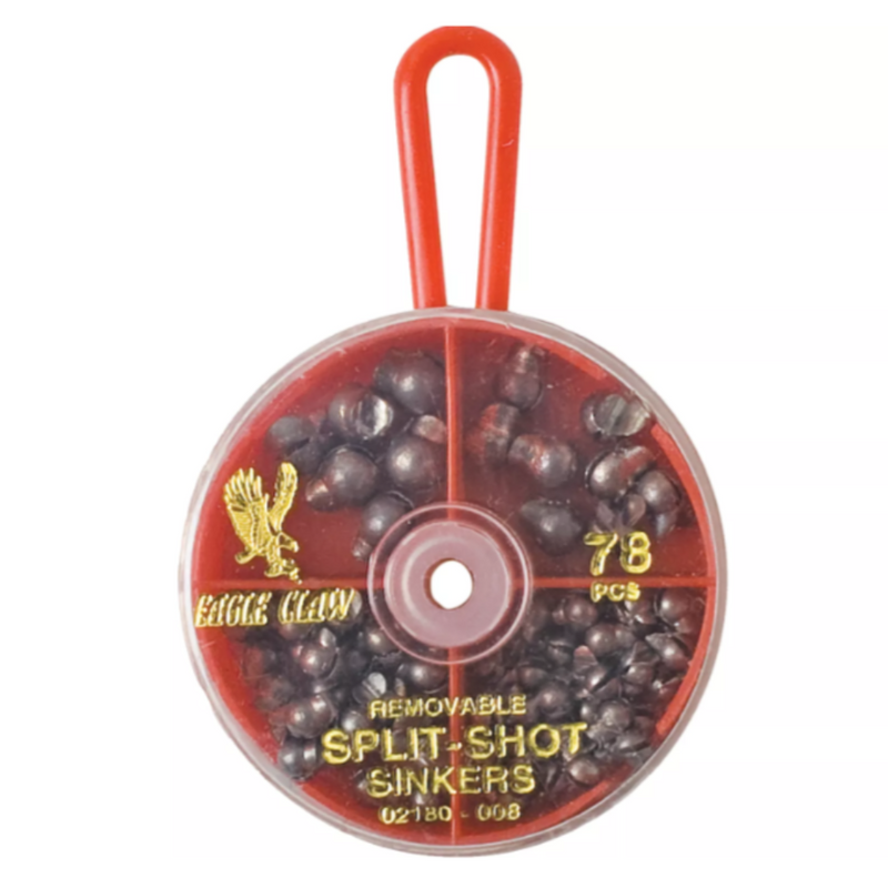 Load image into Gallery viewer, Eagle Claw Removable Split Shots - Southern Reel Outfitters