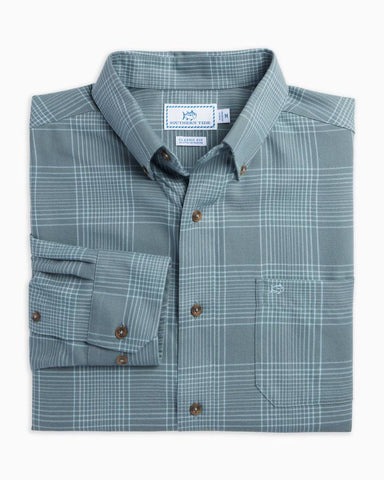Southern Tide Flannel Afterdeck Plaid Sport Shirt