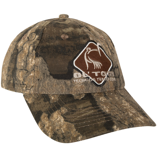 Drake Ol' Tom Camo Cotton Diamond Logo Hats Realtree