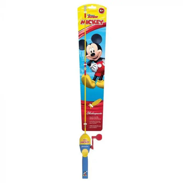 Load image into Gallery viewer, Shakespeare Fishing Kit Combo Rod and Reel - Mickey Mouse