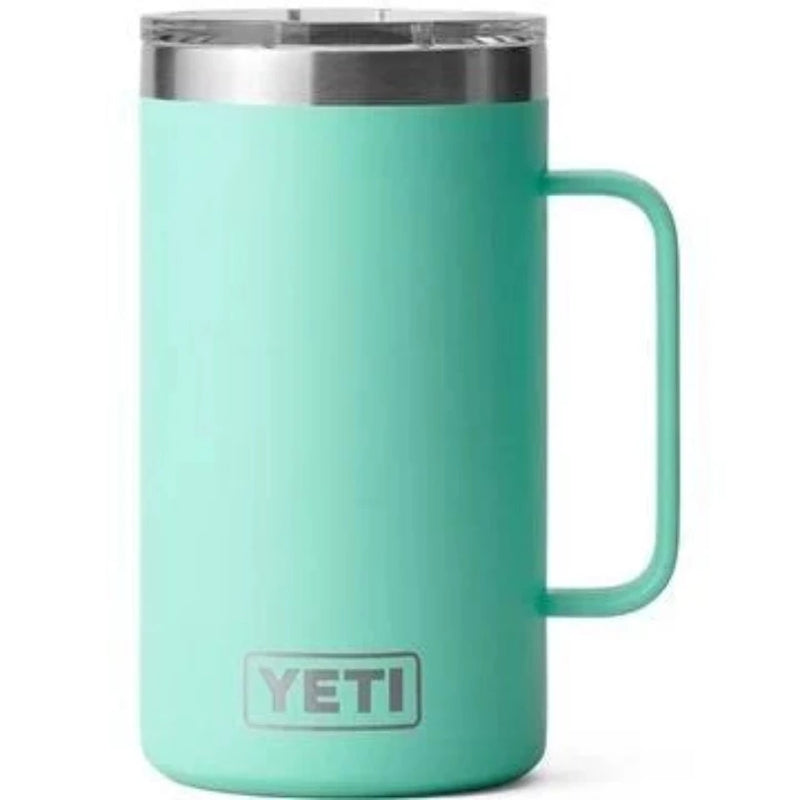 Load image into Gallery viewer, Yeti Rambler 24 oz Mug - Seafoam