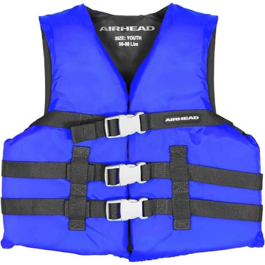 Airhead Youth and Child Life Jackets – General Purpose and Neoprene life vests for kids, US Coast Guard approved