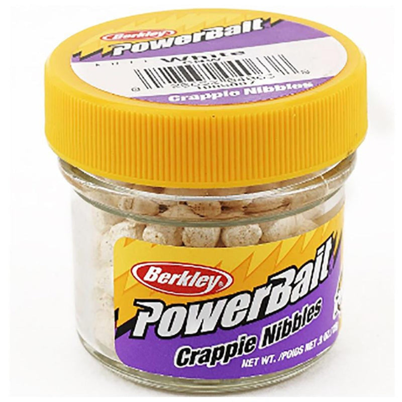 Load image into Gallery viewer, Berkley Powerbait Crappie Nibbles - White