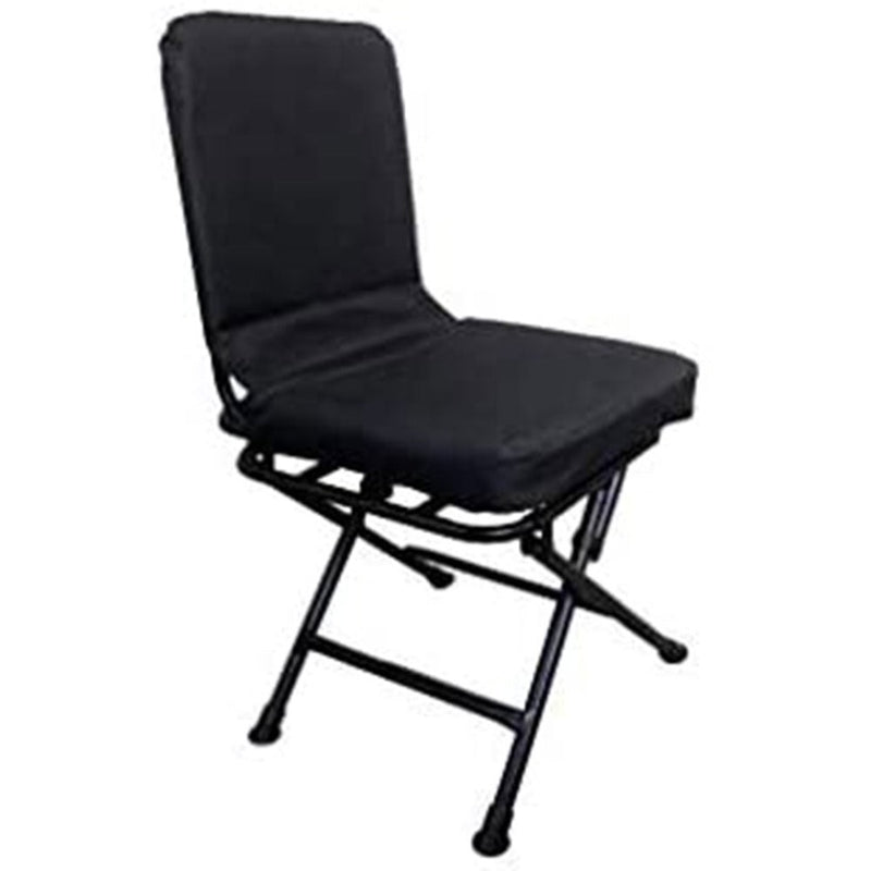 Load image into Gallery viewer, World Famous Sports Swivel Hunting Chairs - Black
