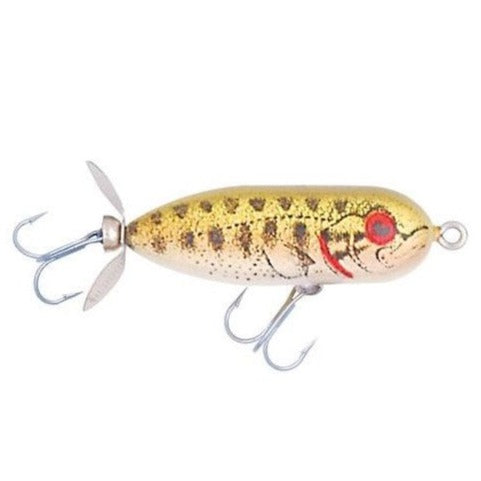 Heddon Lures Tiny Torpedo Topwater Lure Golden Bass