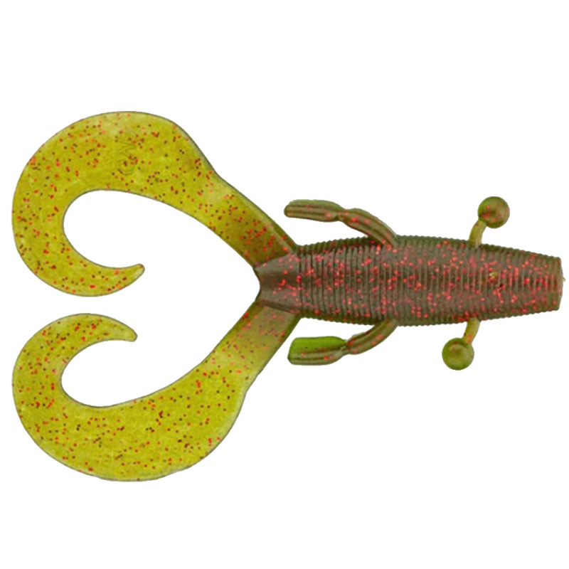 Load image into Gallery viewer, Yamamoto Cowboy Creature Baits - Green Pumpkin