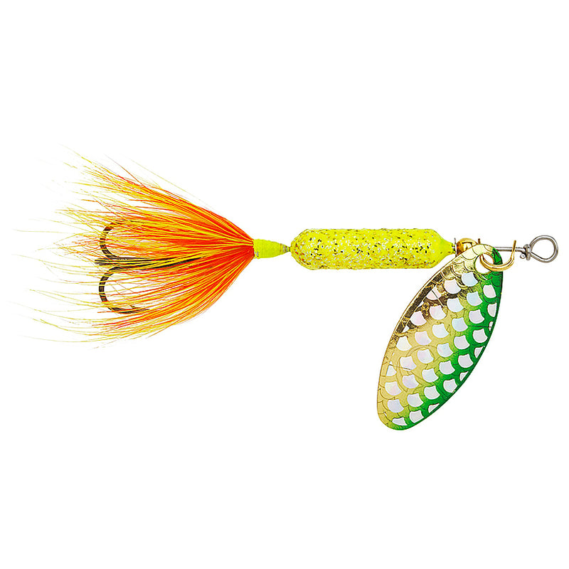 Load image into Gallery viewer, Worden's Original Rooster Tails - Strobe Chartreuse