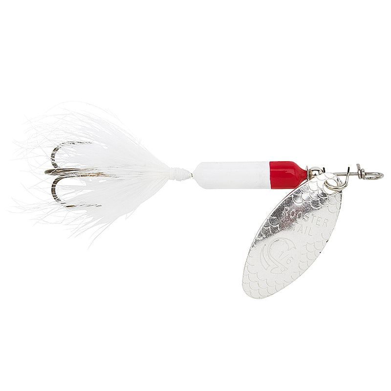 Load image into Gallery viewer, Worden's Original Rooster Tails - White Red
