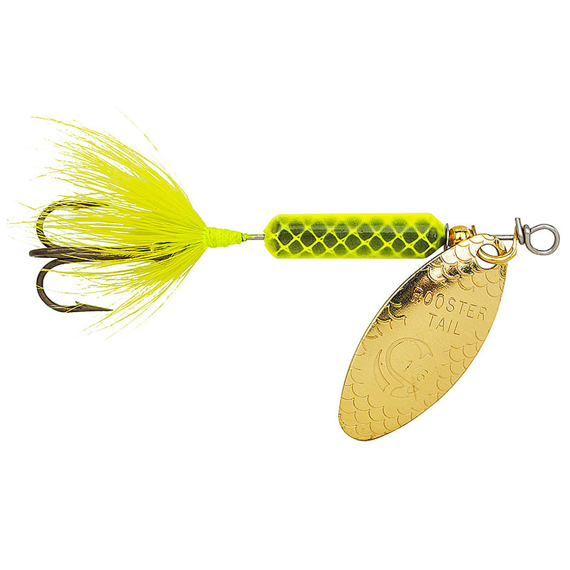 Load image into Gallery viewer, Worden's Original Rooster Tails - Chartreuse