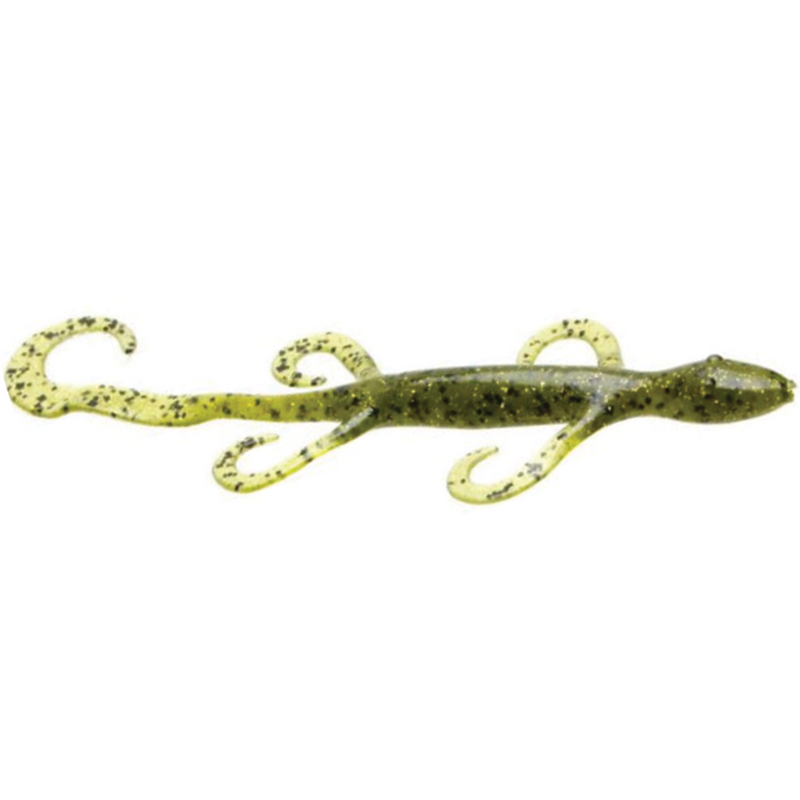 Load image into Gallery viewer, Zoom 6'' Lizards - Watermelon Gold Glitter