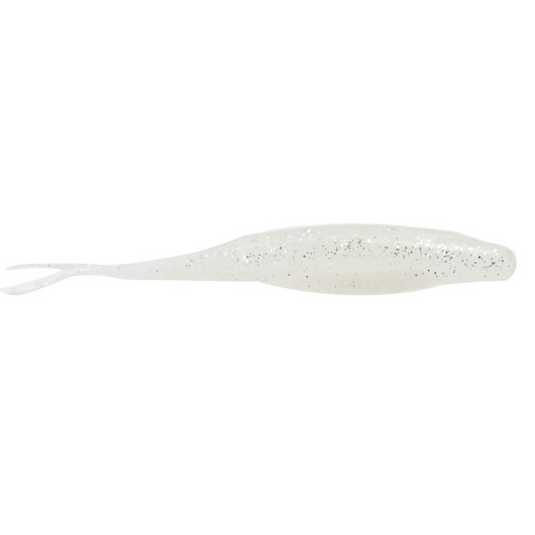 Zoom Salty Super Fluke - White Ice