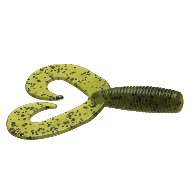 Load image into Gallery viewer, Zoom Fat Albert Twin Tail Grubs - Watermelon Seed