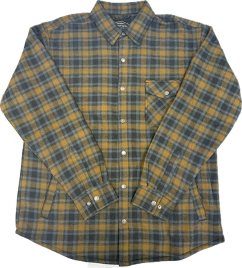 Canyon Guide Outfitters Fleece Lined Flannel Button Up Jacket