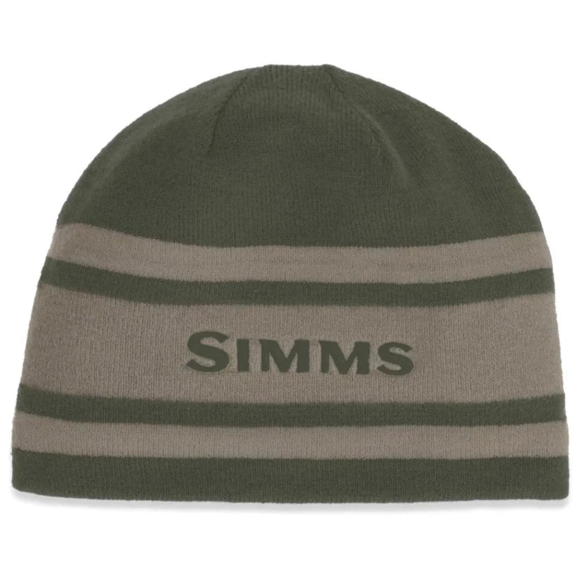 Simms Hayward Wool Beanie - Dark Olive