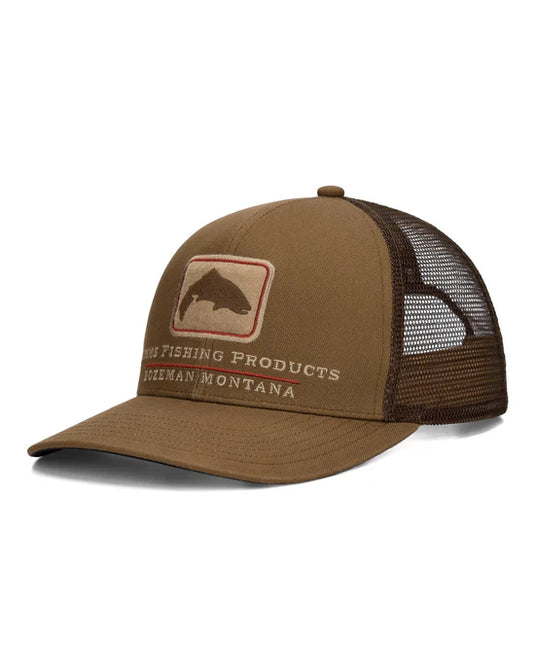 Simms Double Haul Icon Trucker Hat - Mid Crown