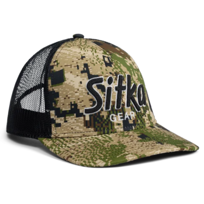 Load image into Gallery viewer, Sitka Optifade 90s Script Hi Pro Trucker Hat - Subalpine
