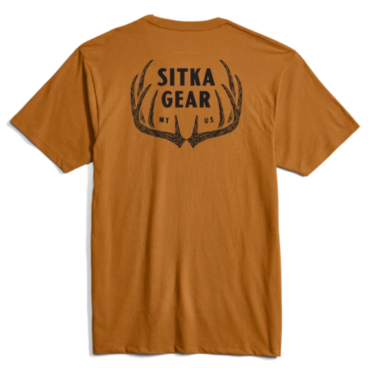 Sitka Typical Short Sleeve Tee - Ember