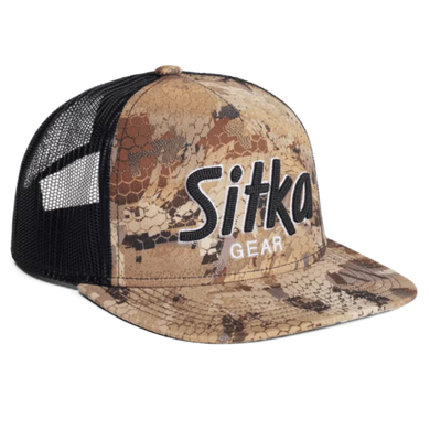 Sitka Optifade 90s Script Hi Pro Trucker Hat - Marsh