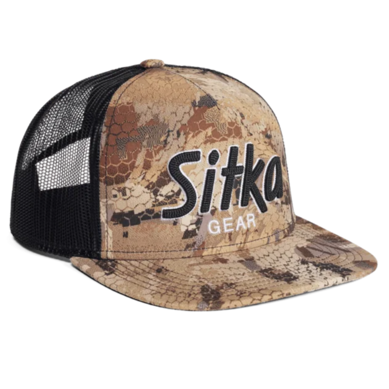 Load image into Gallery viewer, Sitka Optifade 90s Script Hi Pro Trucker Hat - Marsh

