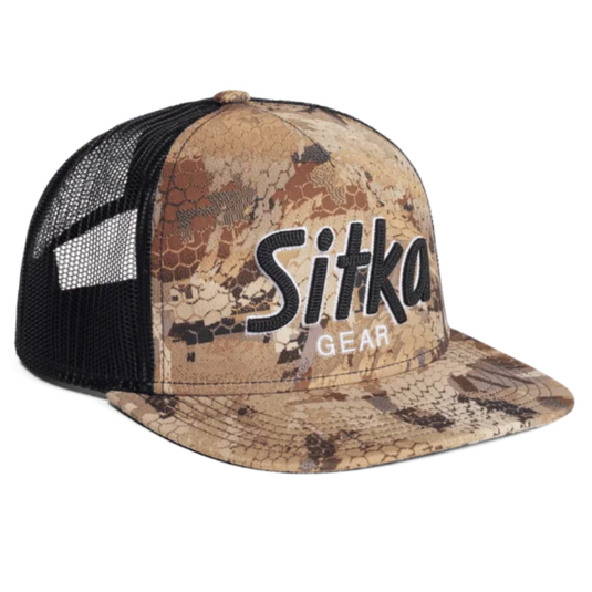 Sitka Optifade 90s Script Hi Pro Trucker Hat - Marsh