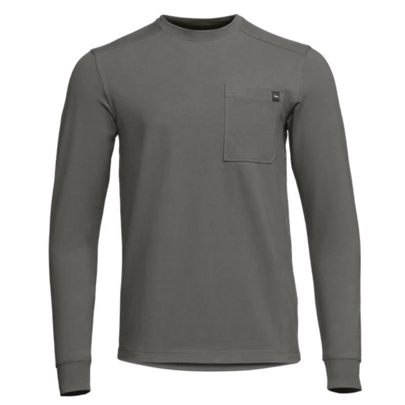 Load image into Gallery viewer, Sitka Foothills Crew Sweatshirts - Woodsmoke
