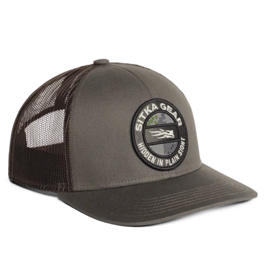 Sitka Hidden Optifade Mesh Mid Pro Trucker Hats - Earth Cover