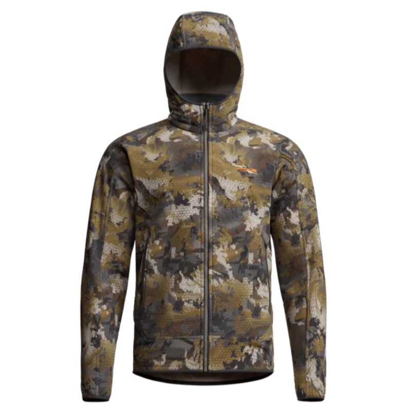 Load image into Gallery viewer, Sitka Alpha Fleece Hooded Jackets - Optifade Timber
