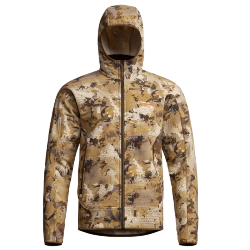 Load image into Gallery viewer, Sitka Alpha Fleece Hooded Jackets - Optifade Marsh
