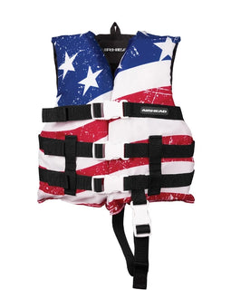 Airhead Adult General and Neoprene Life Jackets - Stars and Strips