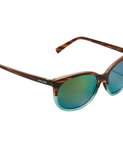 Bajio Calda Sunglasses - Wrack Tinta Split Matte Frames with Green Glass Lens