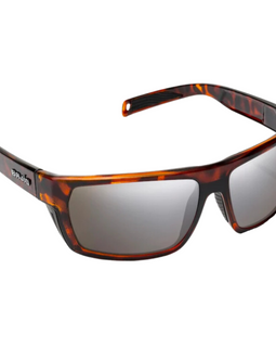 Bajio Palometa Sunglasses - Brown Tortoise Matte Frames with Silver Mirror Lens