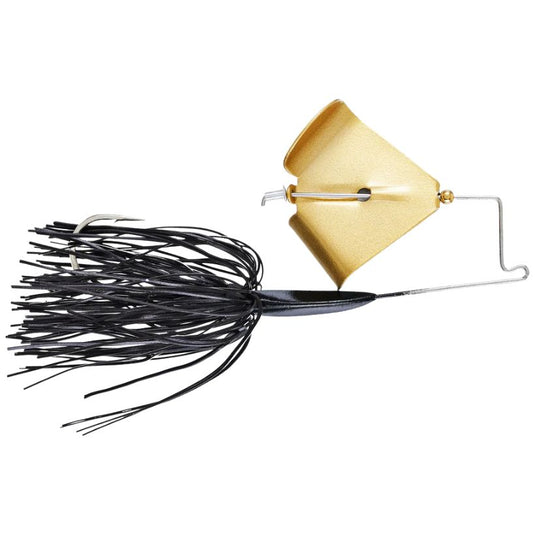 Boogeyman Lures Buzzbaits - Black/Gold Blade