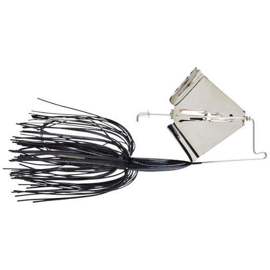 Boogeyman Lures Buzzbaits - Black/Nickel Blade