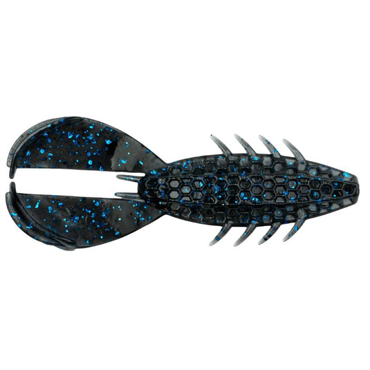 NetBait BaitFuel HexTek The Rascal Craws - Black Blue