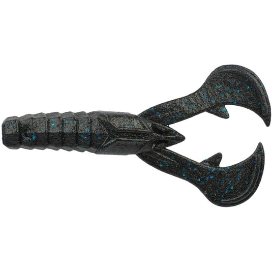 Berkley PowerBait Maxscent Crud Craws - Black Blue Fleck
