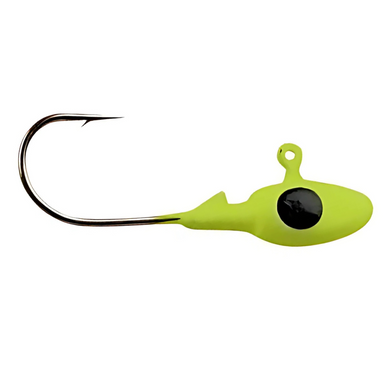 Bobby Garland Mo'Glo Jig Heads - Chartreuse Glo