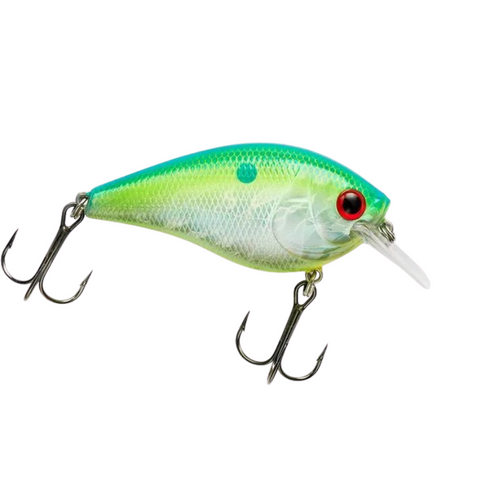 Booyah XCS Series Squarebill Crankbait - Black Chartreuse