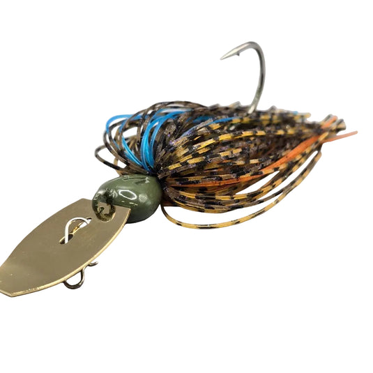 Brazalo Strutter 2.0 Bladed Jigs - Brazalo Bream with Gold Blade