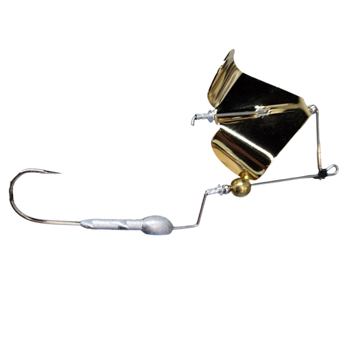 Brazalo Custom Lures Elite Bushwhacker Pro Elite Buzzbaits - Gold Blade