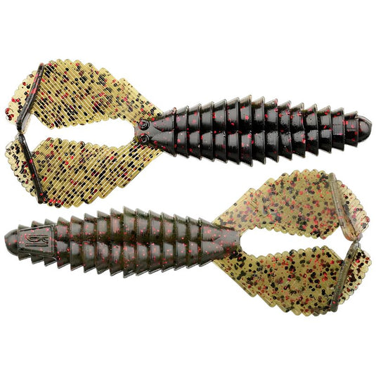 Reaction Innovations Spicy Beaver 3.75 inch creature bait soft plastic fishing lure 6 pack - California 420