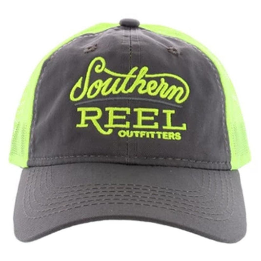 Southern Reel Outfitters Mesh Hat – Breathable Fishing Cap with Embroidered Logo and Sun Protection
