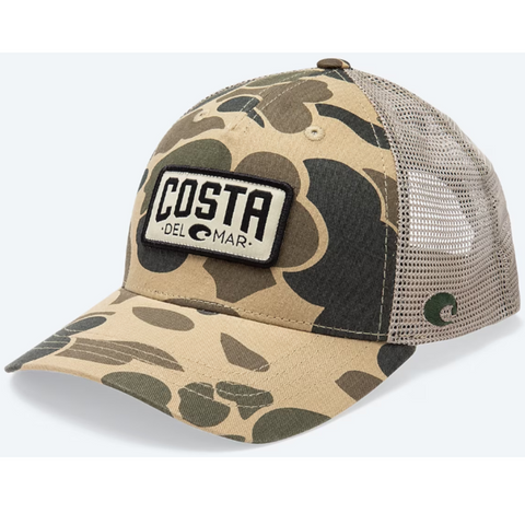 Costa Duck Camo Trucker Hat - Camo