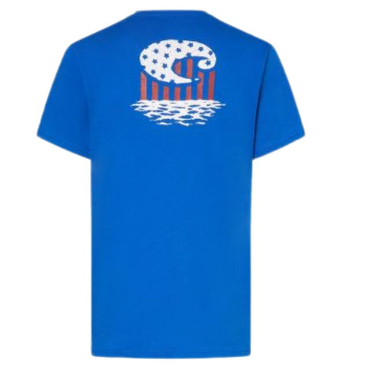 Costa Freedom Mens Short Sleeve T-Shirt - Royal Blue